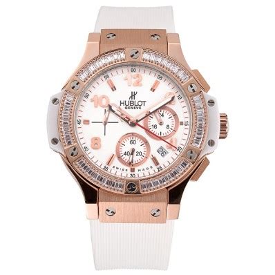 hublot big bang tutti frutti white strap gold face